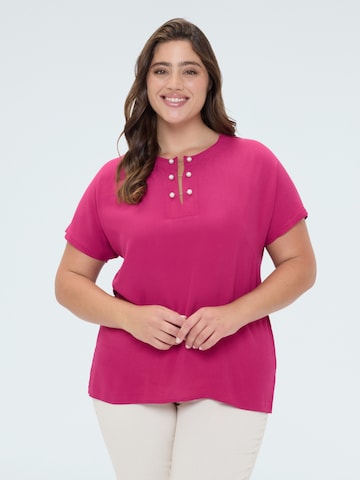 T-shirt Fiorella Rubino en rose