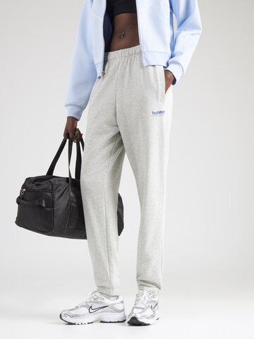 Hummel Tapered Trousers 'LGC Austin' in Grey: front