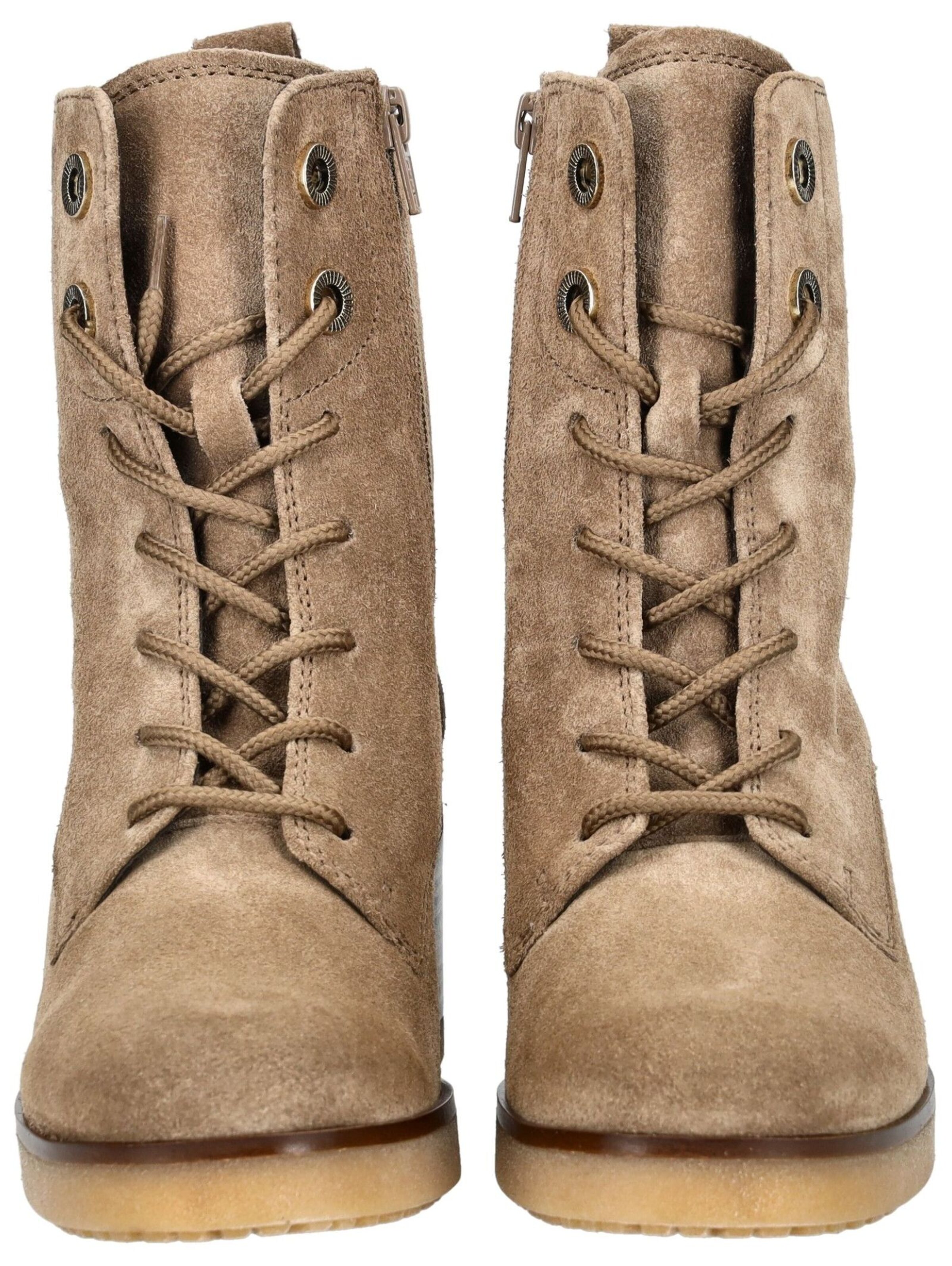 GABOR Schnürstiefelette in Braun