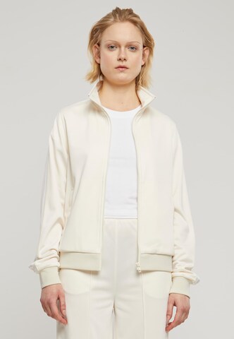Urban Classics Jacke 'Retro Track' in Weiß: Vorderseite