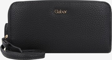 GABOR Wallet in Black: front