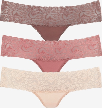 VIVANCE Thong in Mixed colors: front