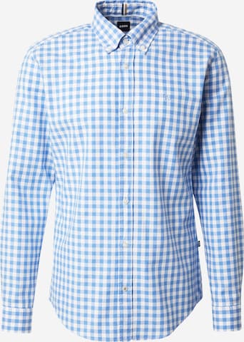 Chemise 'ROAN' BOSS en bleu : devant