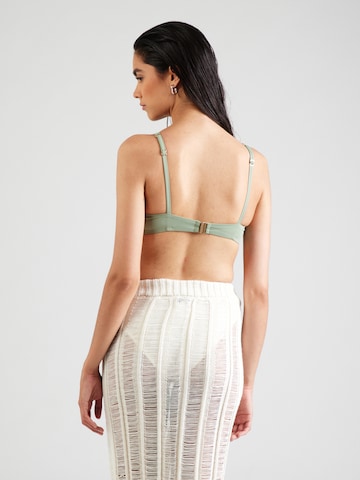 Hunkemöller T-shirt Bikinitop 'Joburg' in Groen