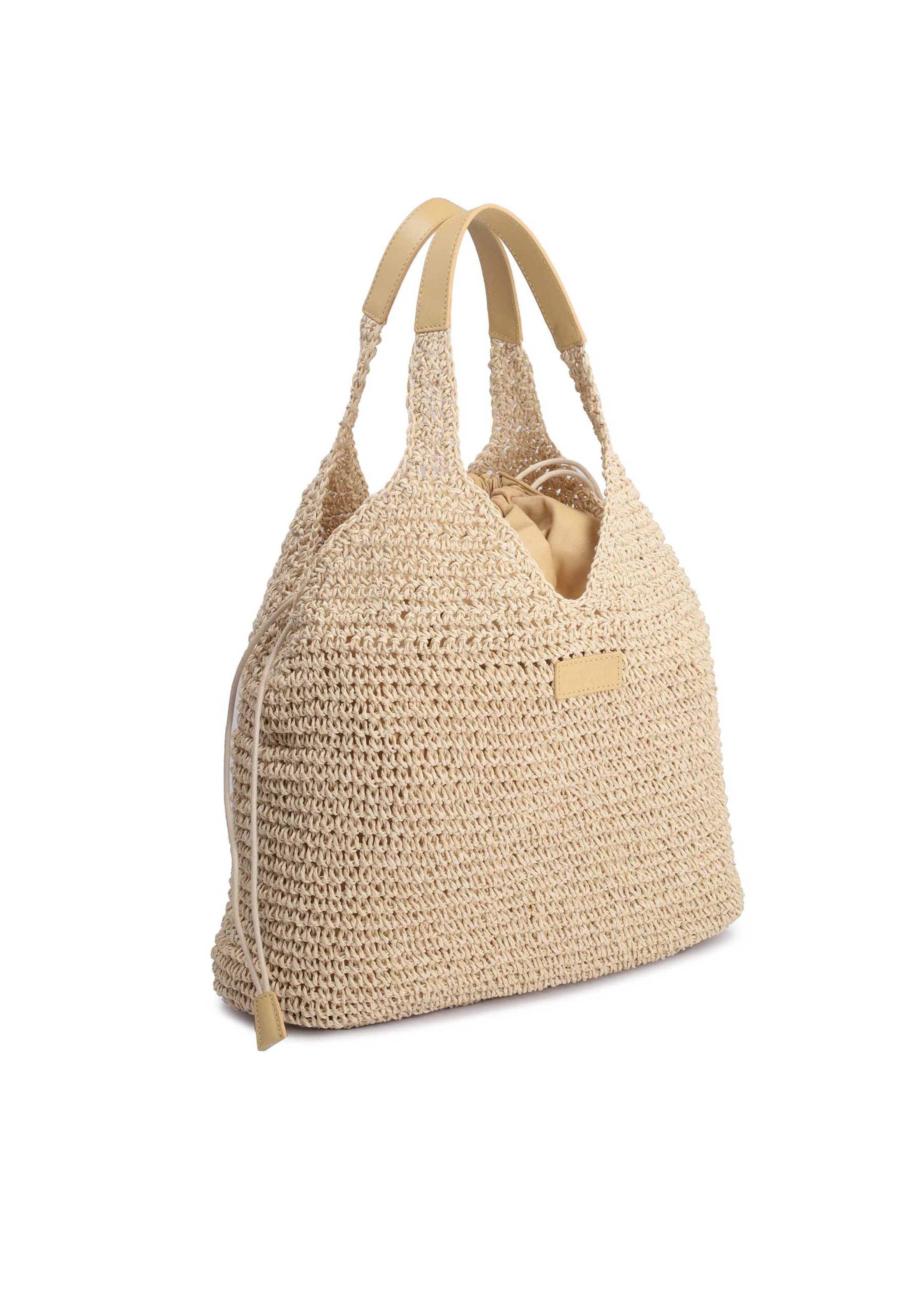 Borsa a sacco di Kazar in beige
