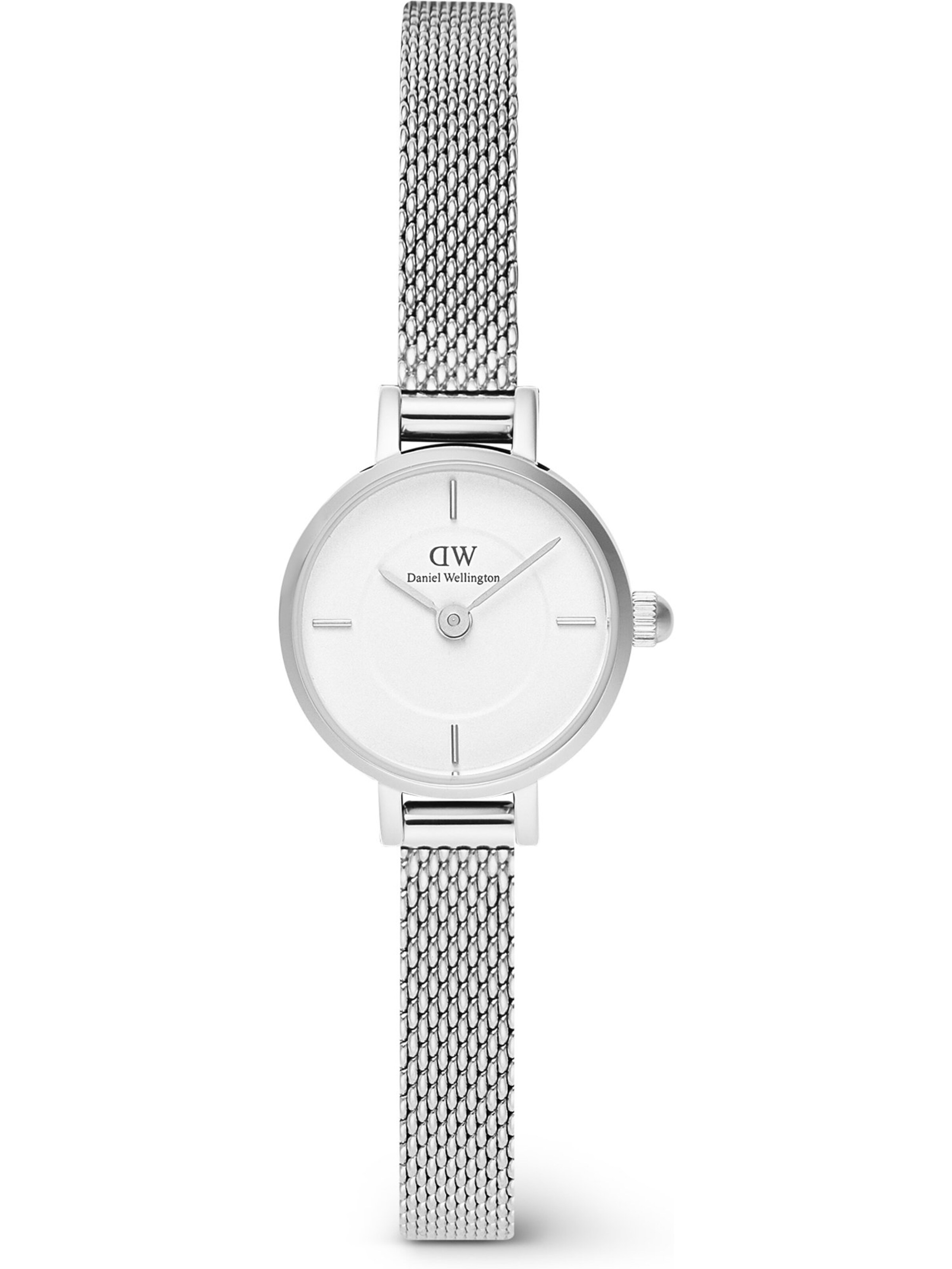 Daniel Wellington Analoguhr in Silber: Vorderseite