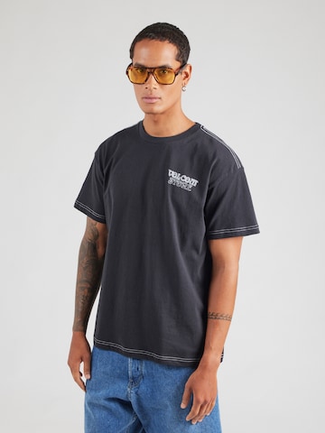 Volcom T-Shirt 'TIMEWAVE' in Schwarz