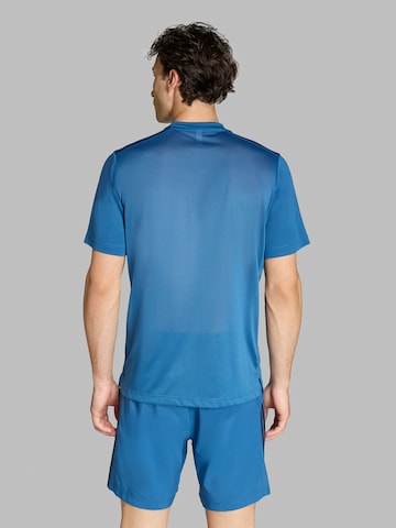 ADIDAS PERFORMANCE Performance Shirt 'TECHESS' in Blue: back