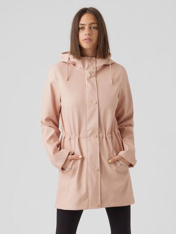 Parka mi-saison Vero Moda Tall en beige : devant