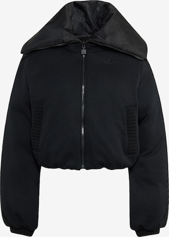 juoda ADIDAS ORIGINALS Žieminė striukė: priekis