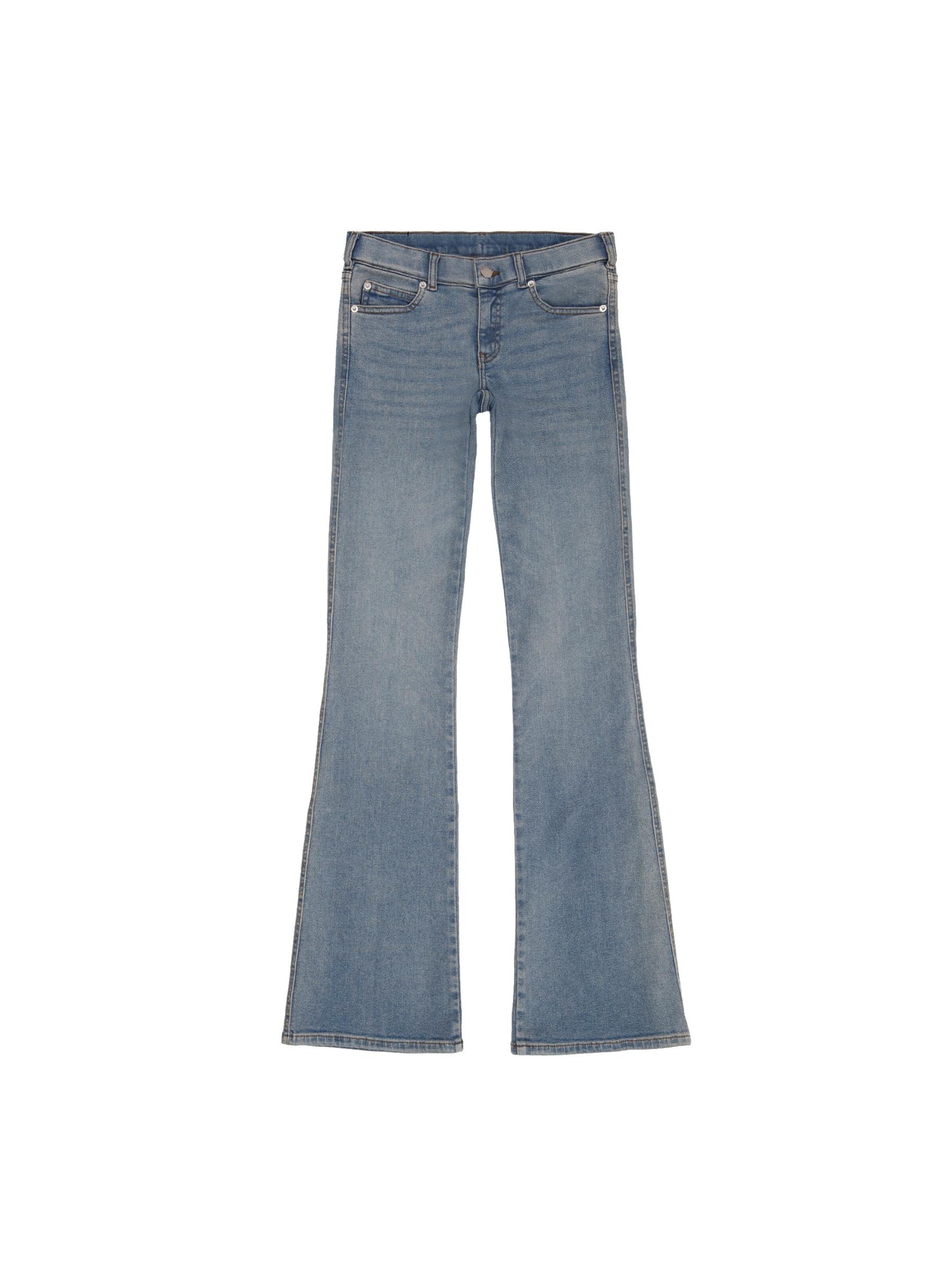 Dr. Denim Flared Jeans 'Drdenimkihly Low Bootcut'‌‌‌‌‌‌ in Blau: Vorderseite