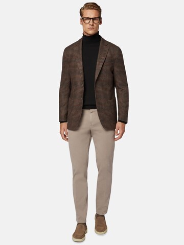 Boggi Milano Slim fit Suit Jacket in Brown