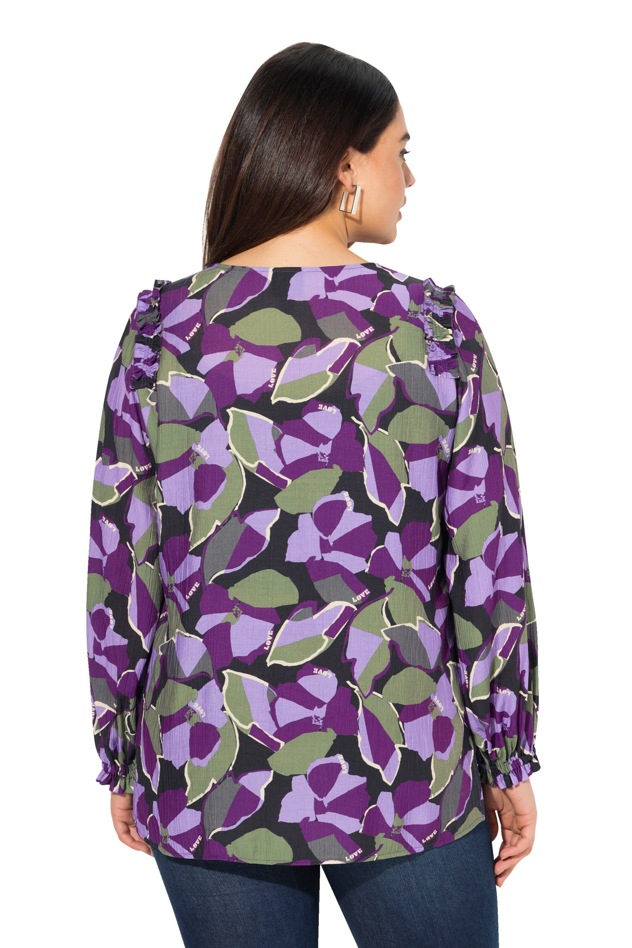 Ulla Popken Bluse in Lila