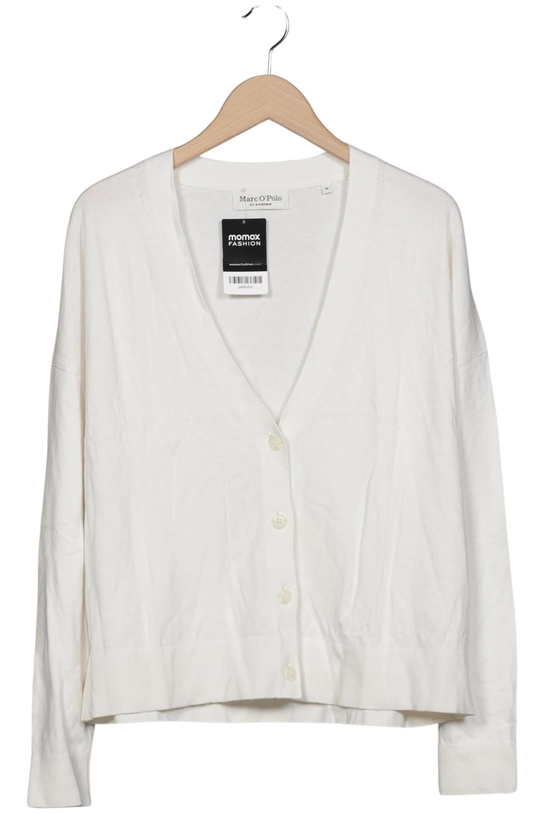 Marc O'Polo Strickjacke XL in Weiß: Vorderseite
