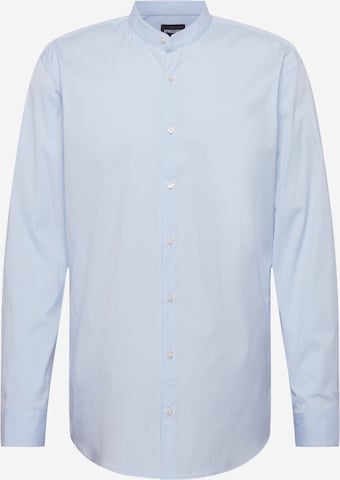 STRELLSON - Slim Fit Camisa 'Siro' em azul: frente