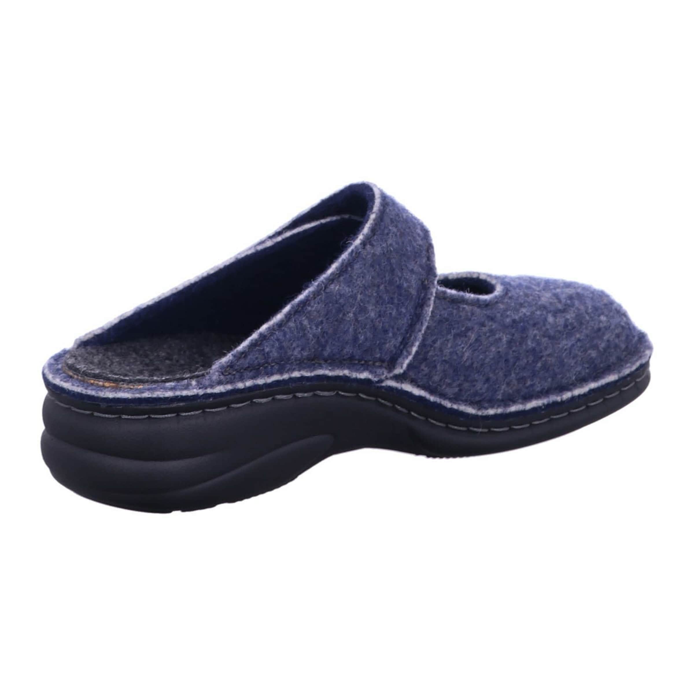 Finn Comfort Slipper in Blau
