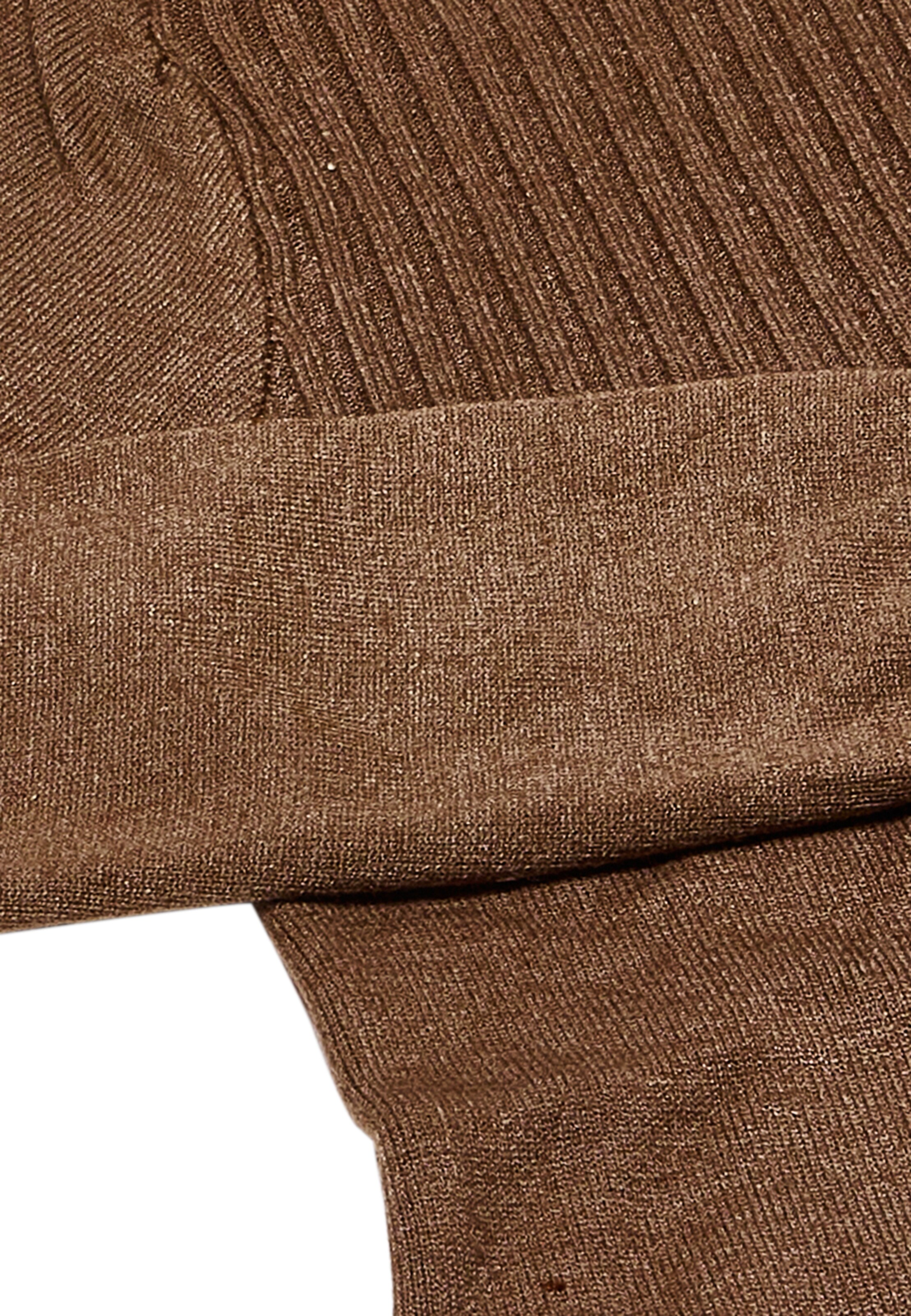 Jalene - Vestido de malha em bege