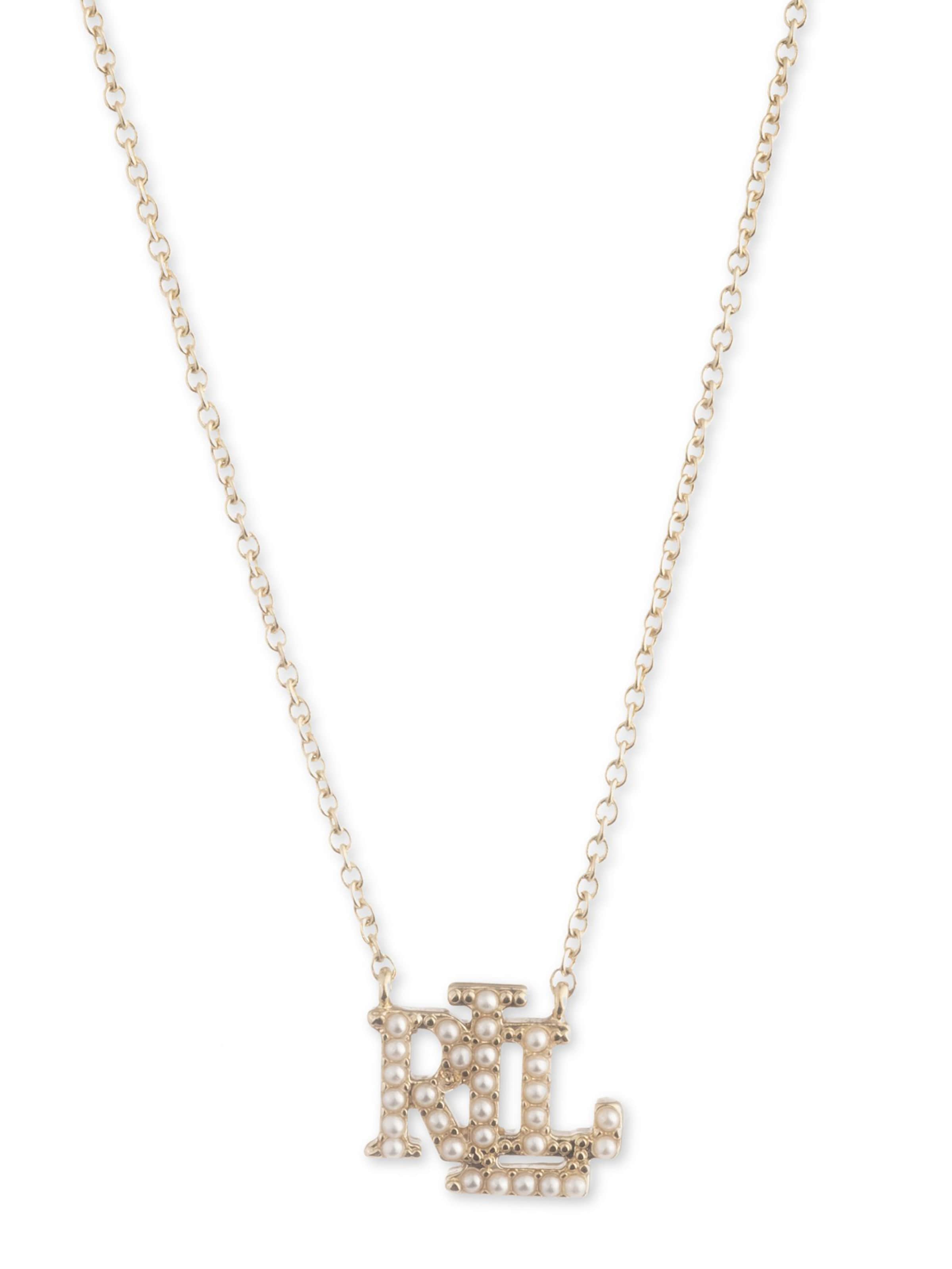 Lauren Ralph Lauren Αλυσίδα σε χρυσό: μπροστά