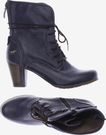MUSTANG Dress Boots in 42 in Blue: front