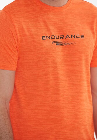 ENDURANCE Funkční tričko 'Portofino' – oranžová