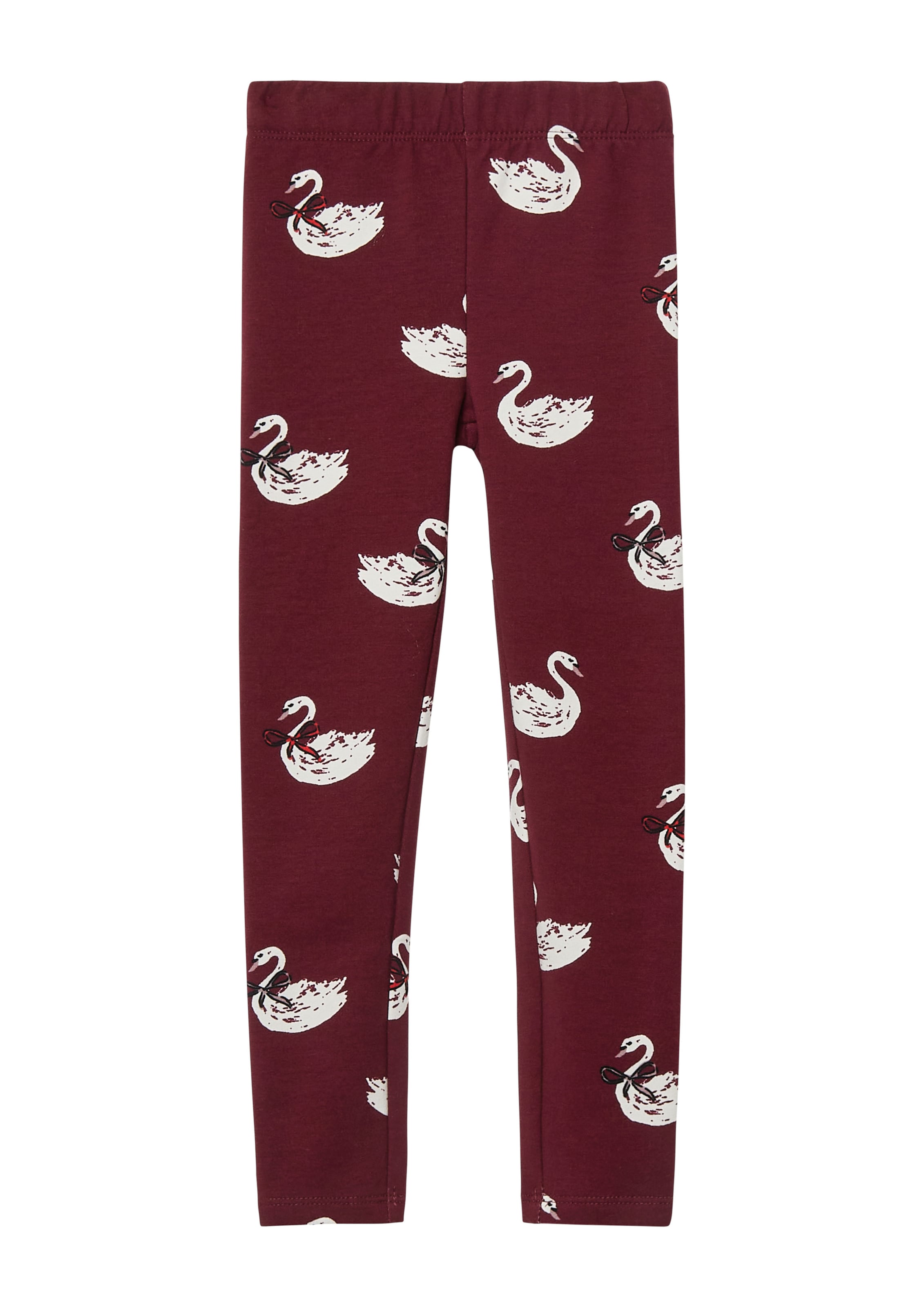 Skinny Leggings s.Oliver en rouge : devant