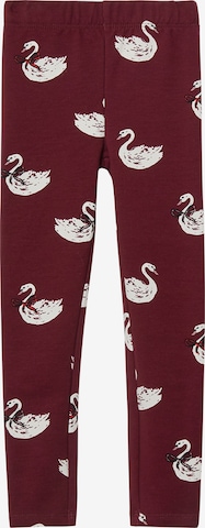 Skinny Leggings s.Oliver en rouge : devant