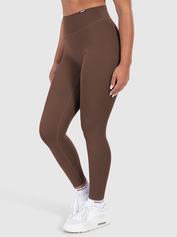 Smilodox Skinny Leggings 'Selina' in Brown