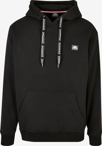 SOUTHPOLE Sweatshirt in Black: front