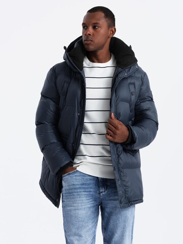 Ombre Winter jacket in Blue