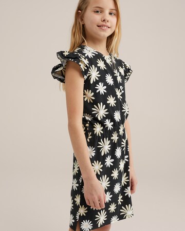 WE Fashion Kleid in Schwarz: Vorderseite