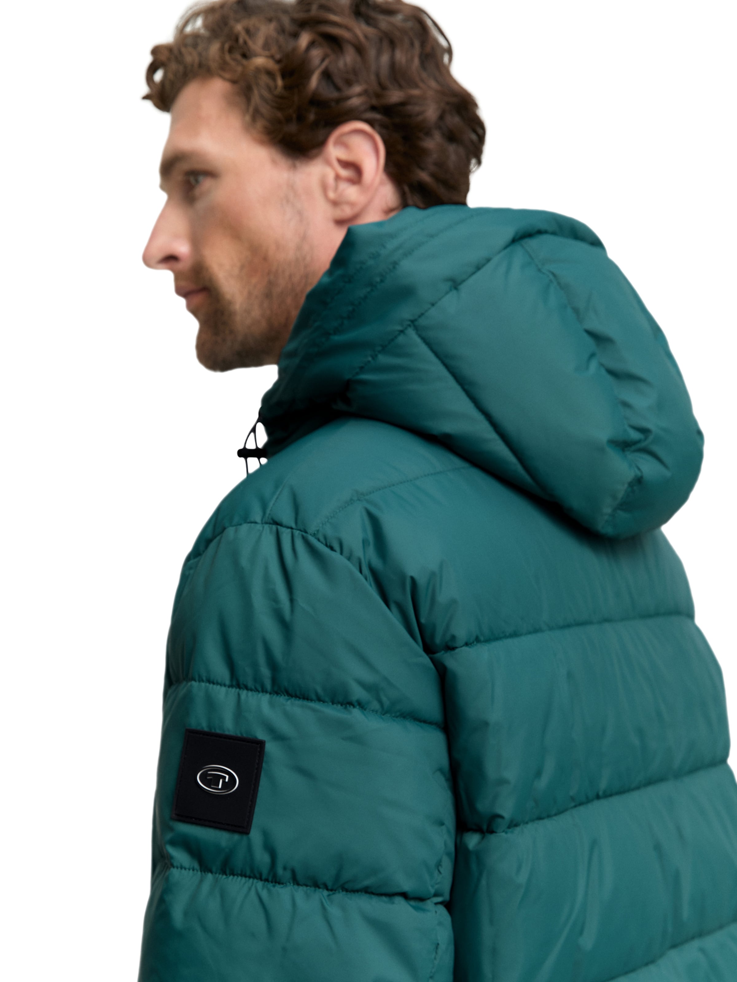 TOM TAILOR Зимнее пальто в Зеленый