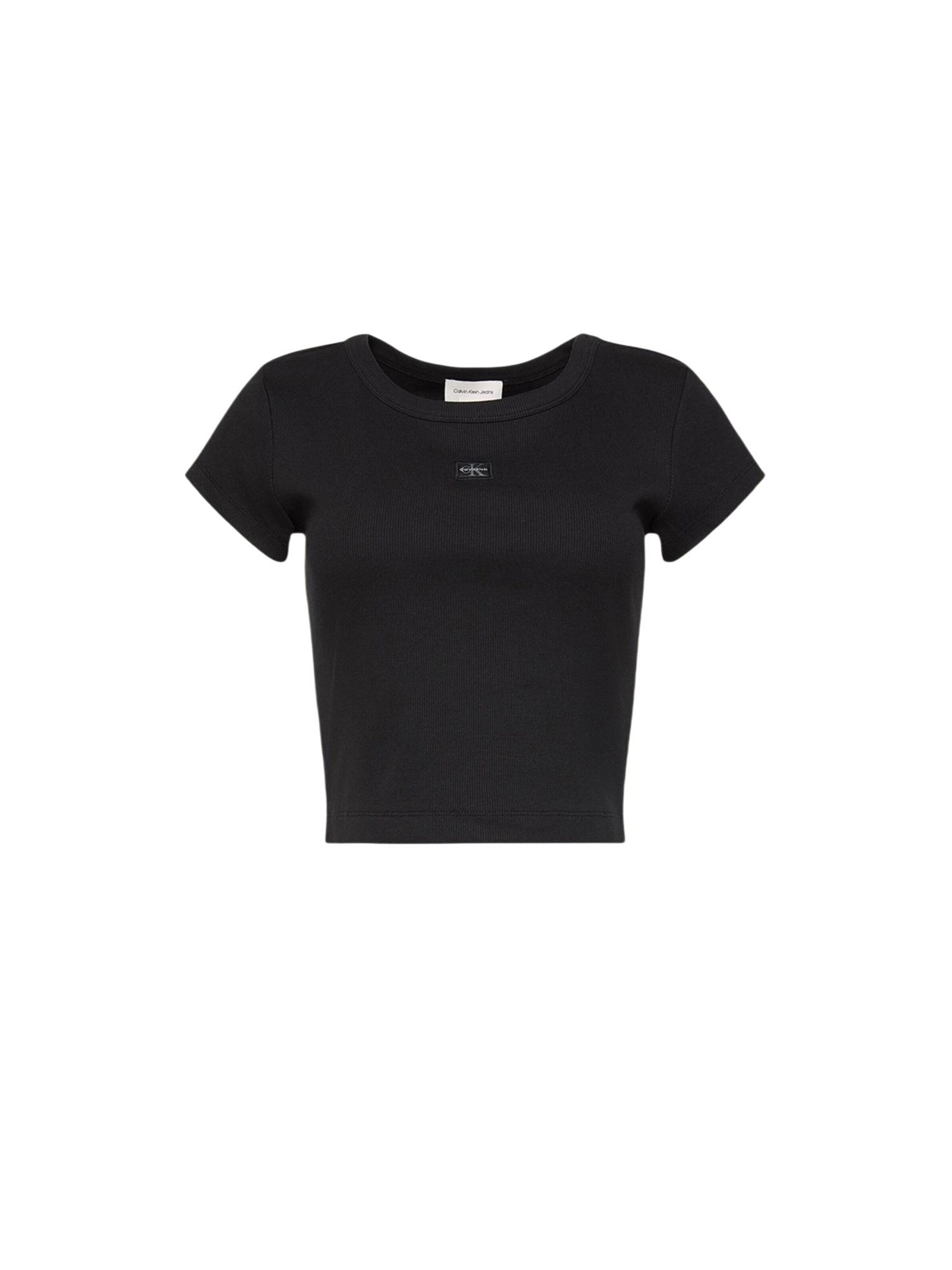 Maglietta di Calvin Klein Jeans in nero: frontale