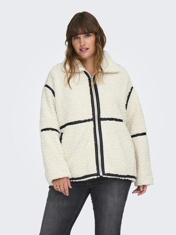 ONLY Carmakoma Between-season jacket 'Paris' in White: front