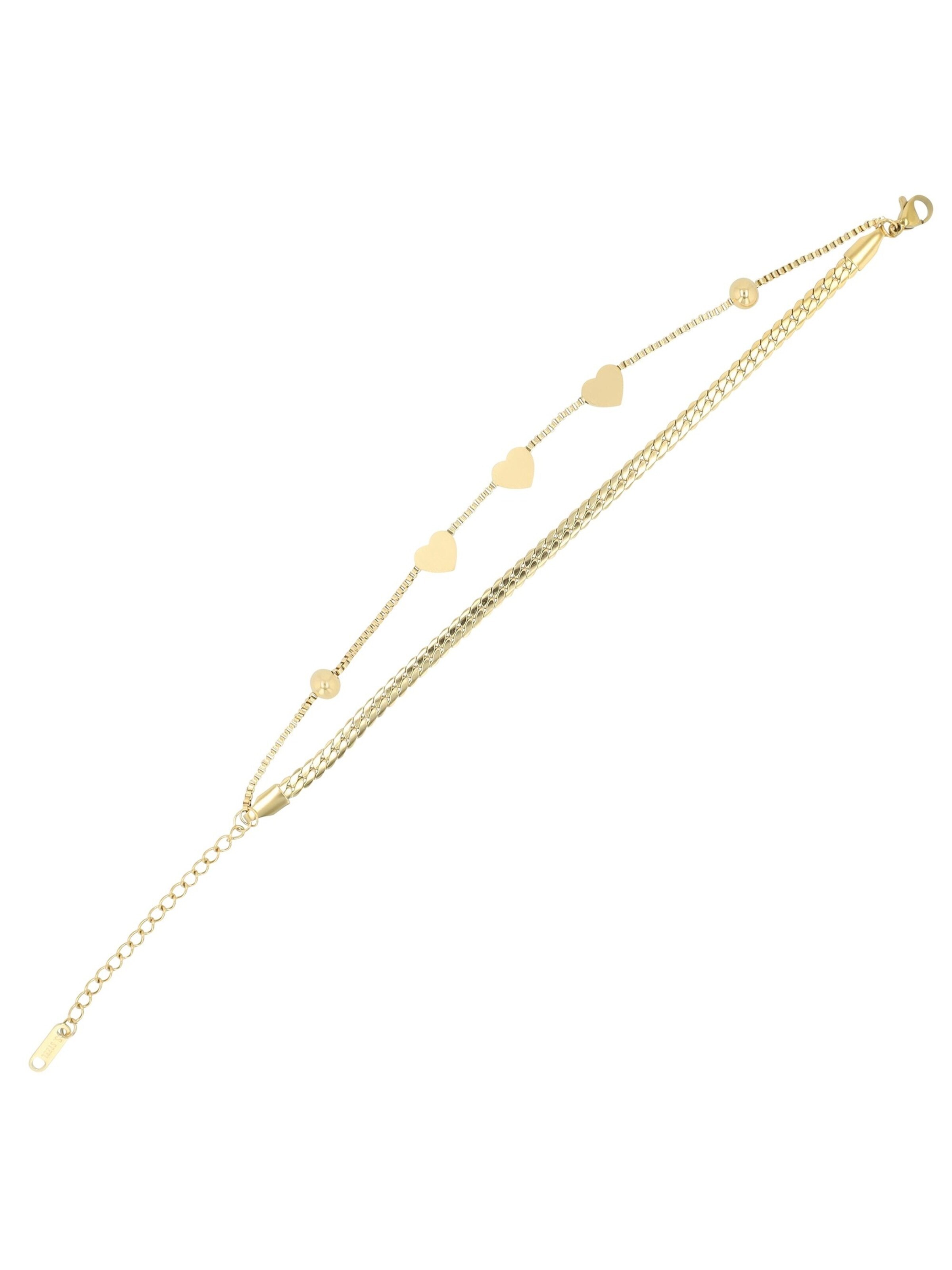 Akzent Bracelet 'Roxane, langlebig' in Gold