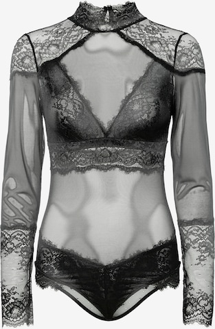 PIECES Body 'PCJORA XMAS' värissä musta: etupuoli