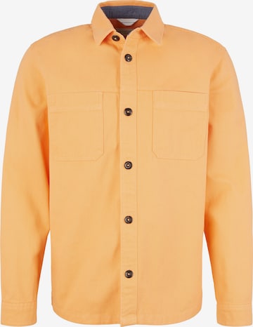 Coupe regular Chemise TOM TAILOR en orange : devant