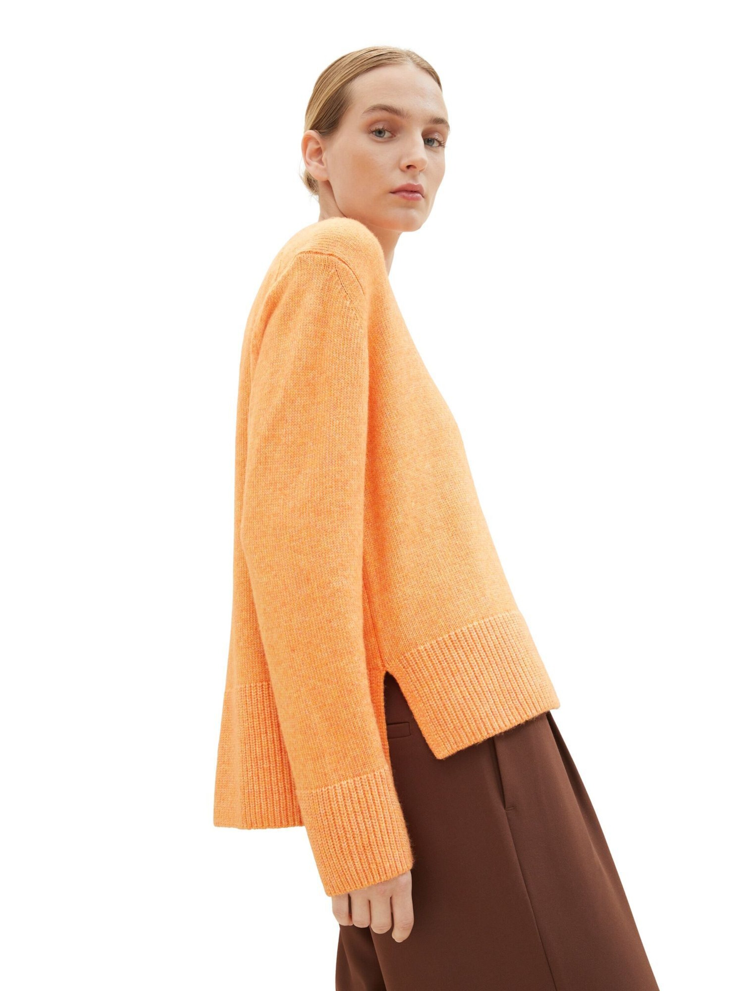 TOM TAILOR Pullover in Orange