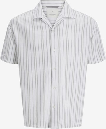 JACK & JONES Button Up Shirt 'JPRCCMontana' in White: front