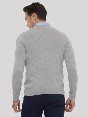 Sir Raymond Tailor Sweater 'Santos' in Grey