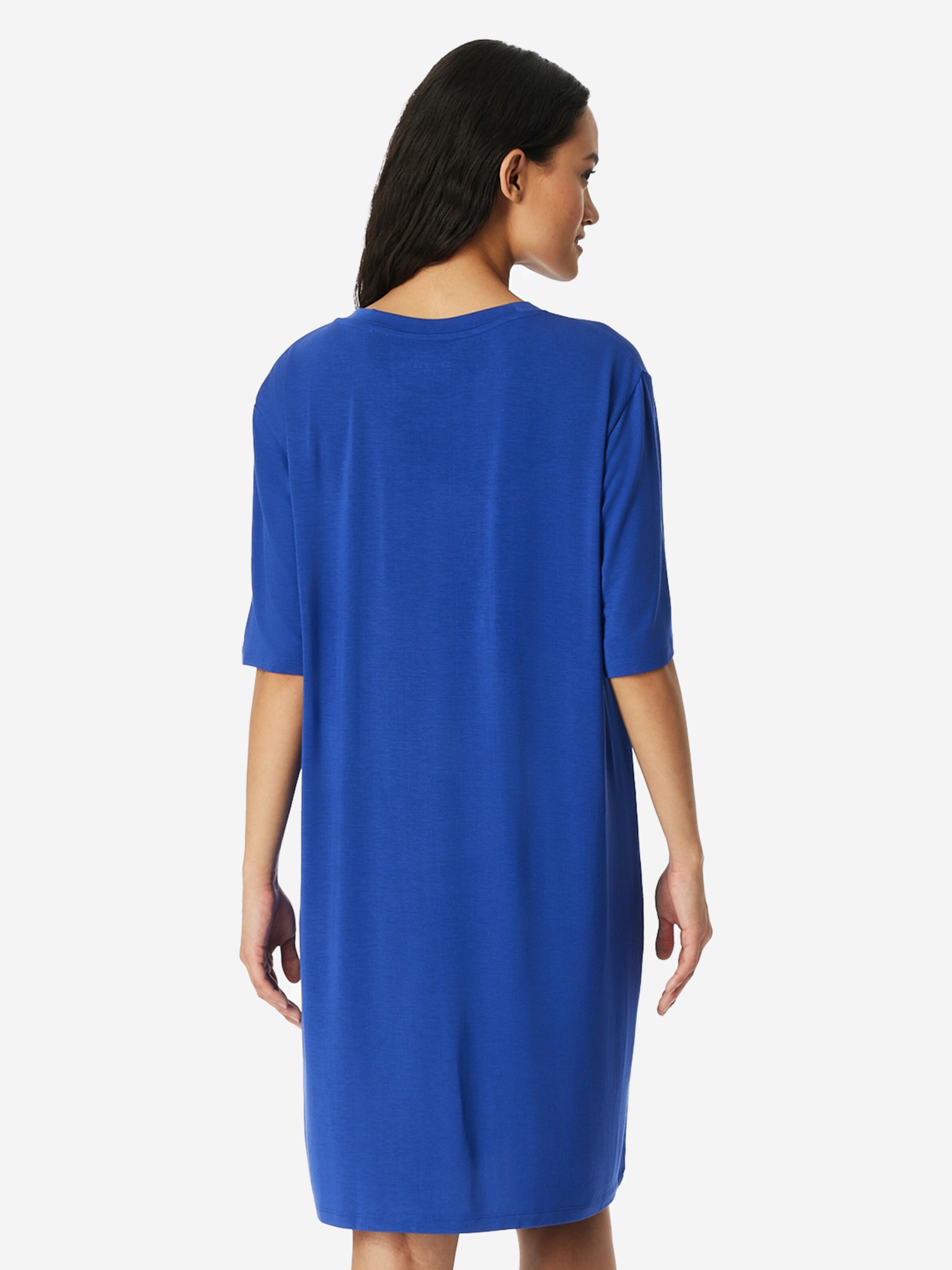 Chemise de nuit 'Casual Fashion' SCHIESSER en bleu