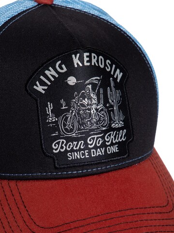 King Kerosin Cap 'Born to kill since day one'‌‌‌ in Schwarz