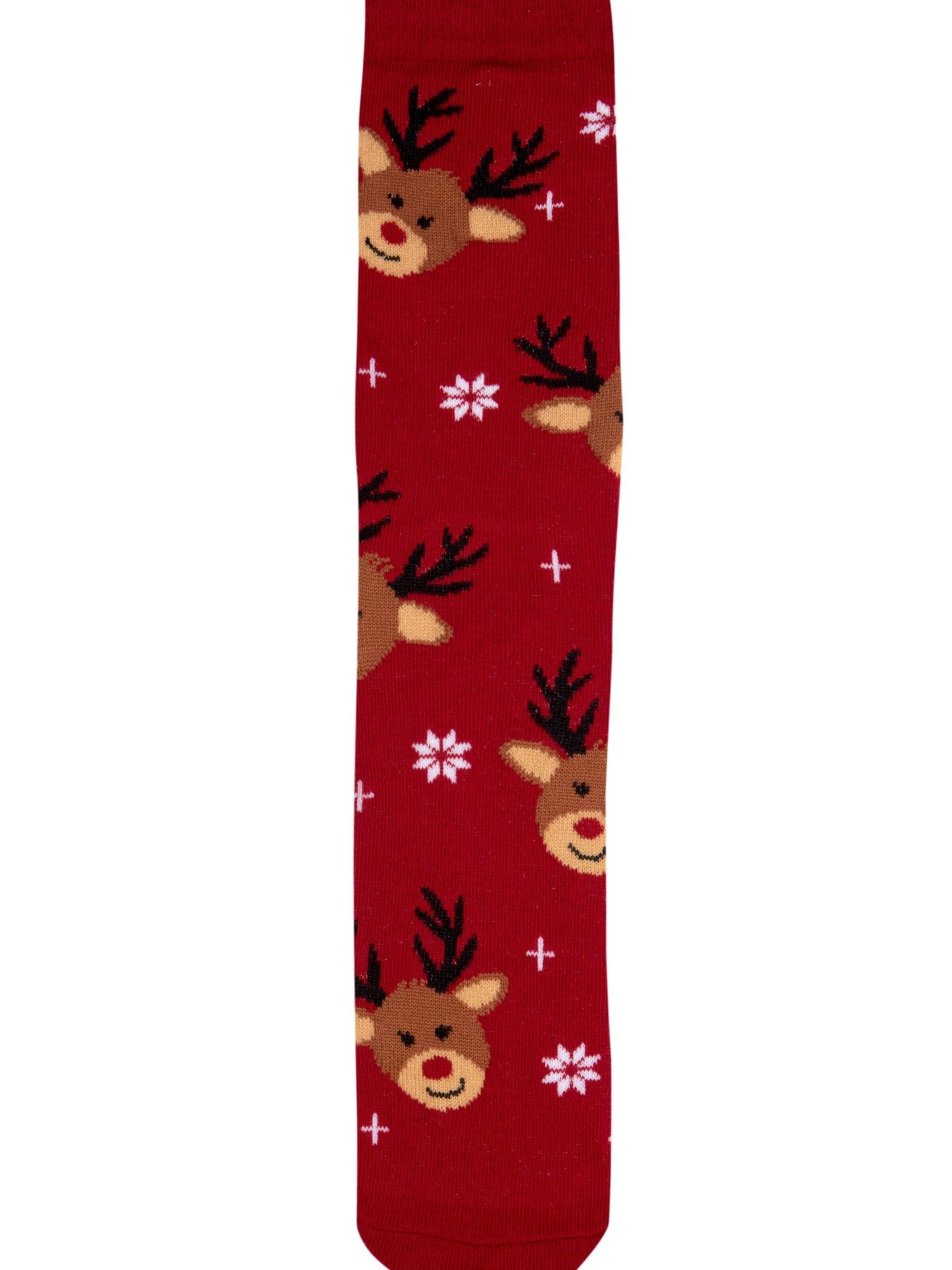 United Labels Socks 'Rentier Weihnachtssocken' in Red