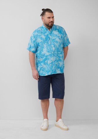 s.Oliver Regular fit Overhemd in Blauw