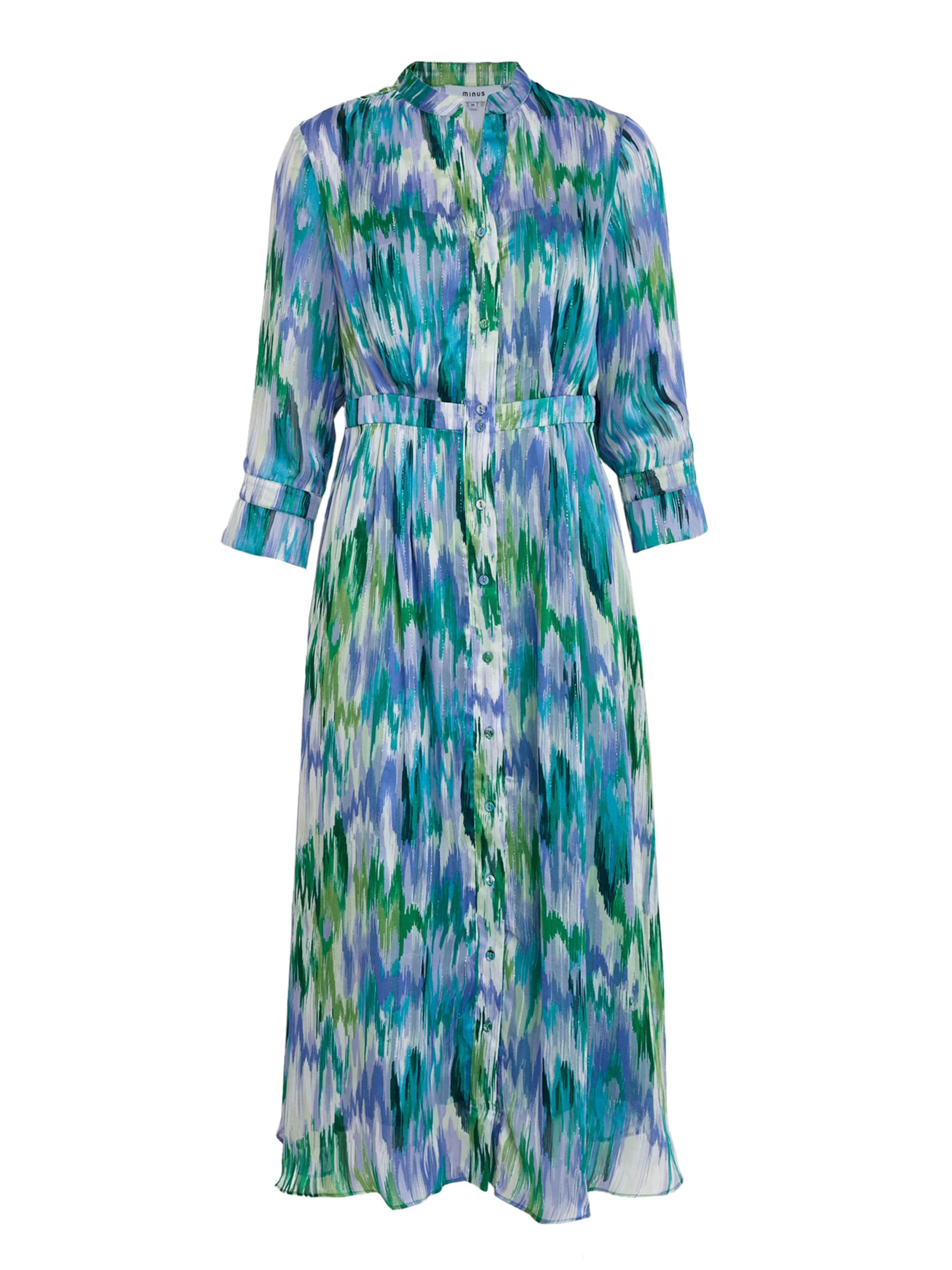 Abito camicia 'Filine' di minus in colori misti: frontale