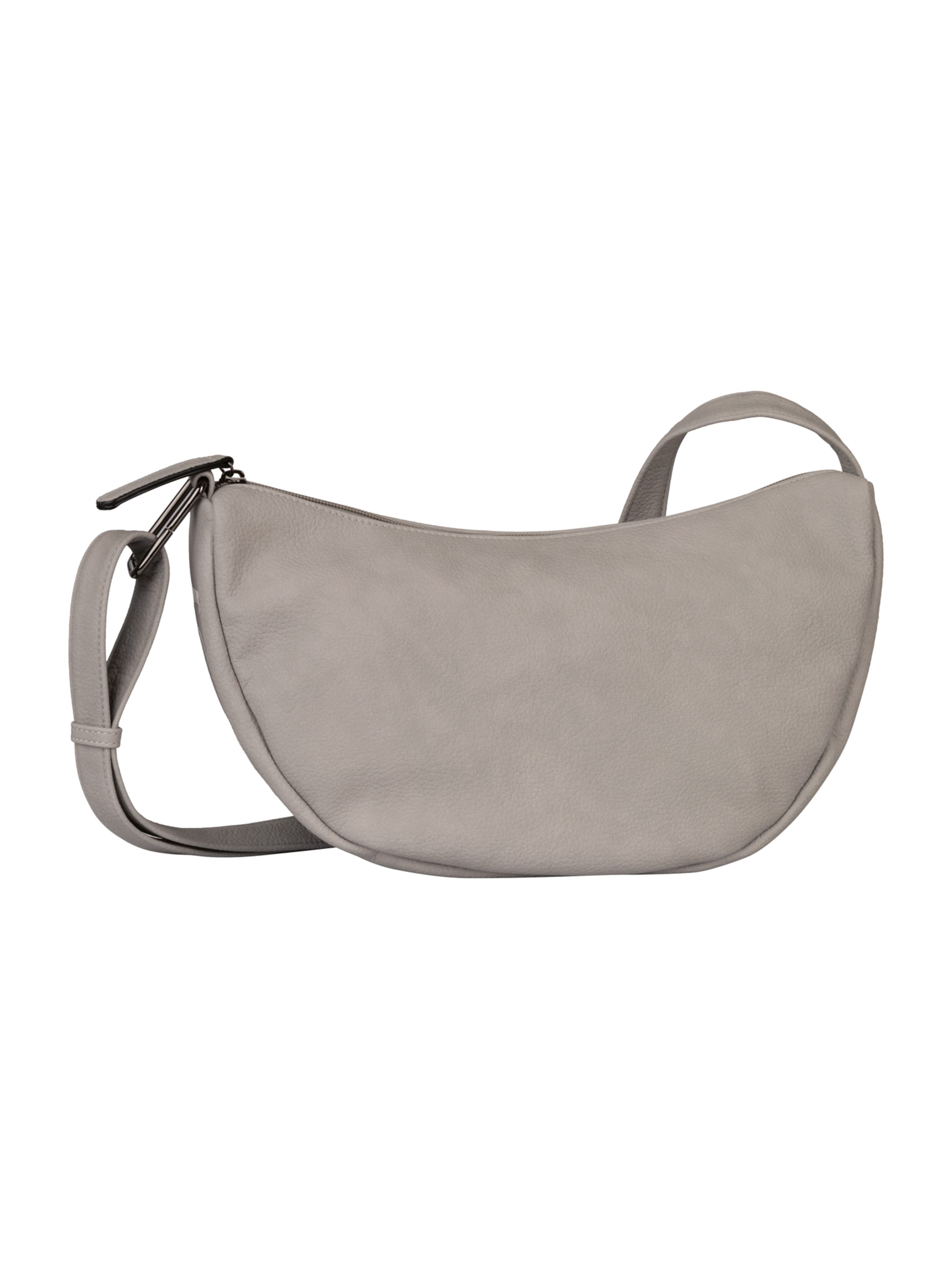 TOM TAILOR DENIM Umhängetasche 'Belina' in Grau: Vorderseite