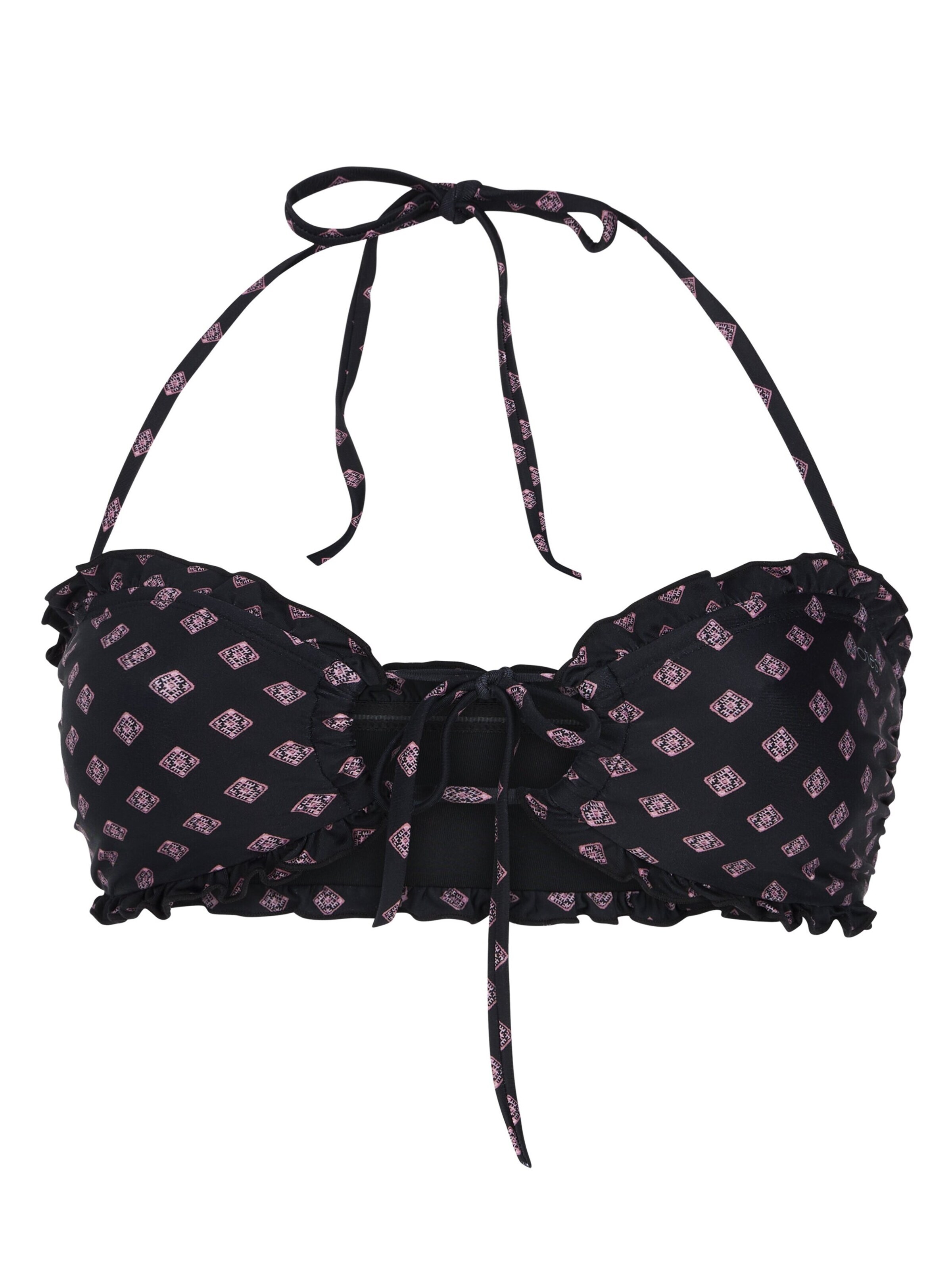 PROTEST Bandeau Bikini 'PRTXANTHE' in Zwart