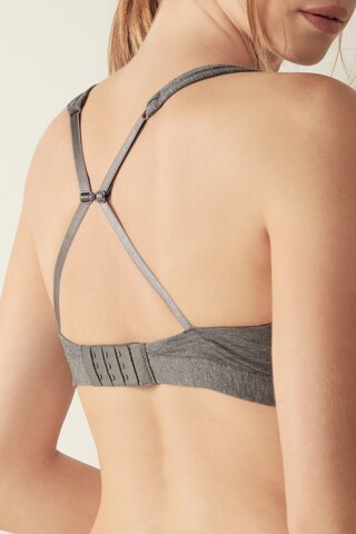 INTIMISSIMI Triangle Bra in Grey