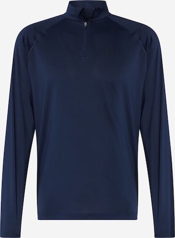 NIKE Functioneel shirt 'Ready' in Blauw: voorkant