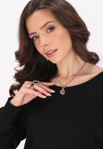 faina Sweatshirt in Zwart