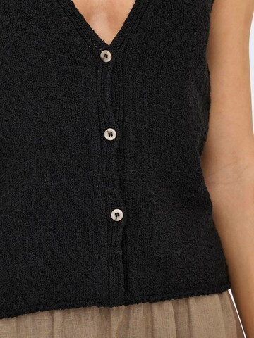 ONLY Gebreide bodywarmer 'ONLGurli' in Zwart